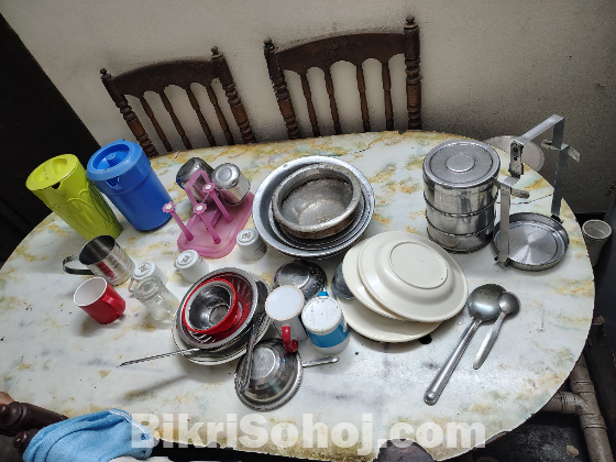 Dining table and chairs